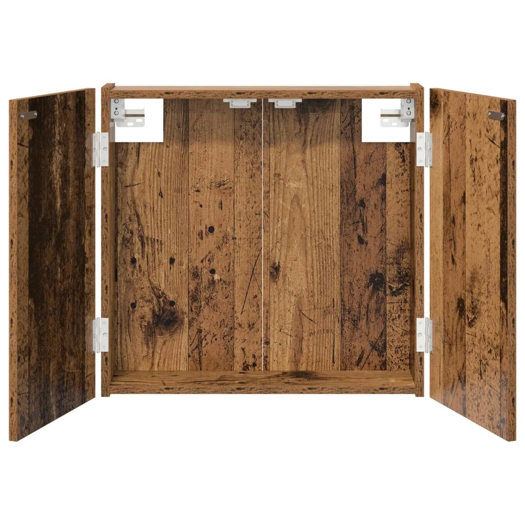 Armadio per Dartboard Legno antico 56 x 12 x 53,5 cm 8006666