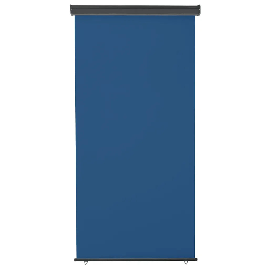 Tendalino Laterale per Balcone-Tenda da Sole Laterale per Patio 125x250 cm Blu