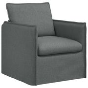 Divano | Divano da soggiorno | Sofa Grigio scuro 75 x 82 x 85 cm Tessuto