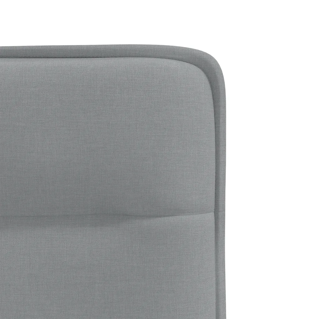 Sedie da Pranzo 2 pz Grigio Chiaro in Tessuto 4101232