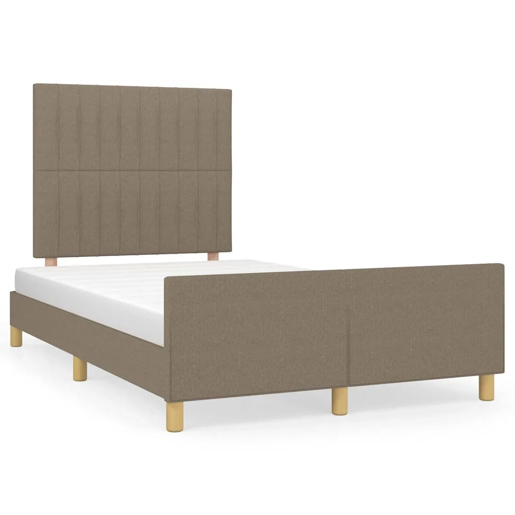 Giroletto senza Materasso Tortora 120x190 cm Tessuto 3270531