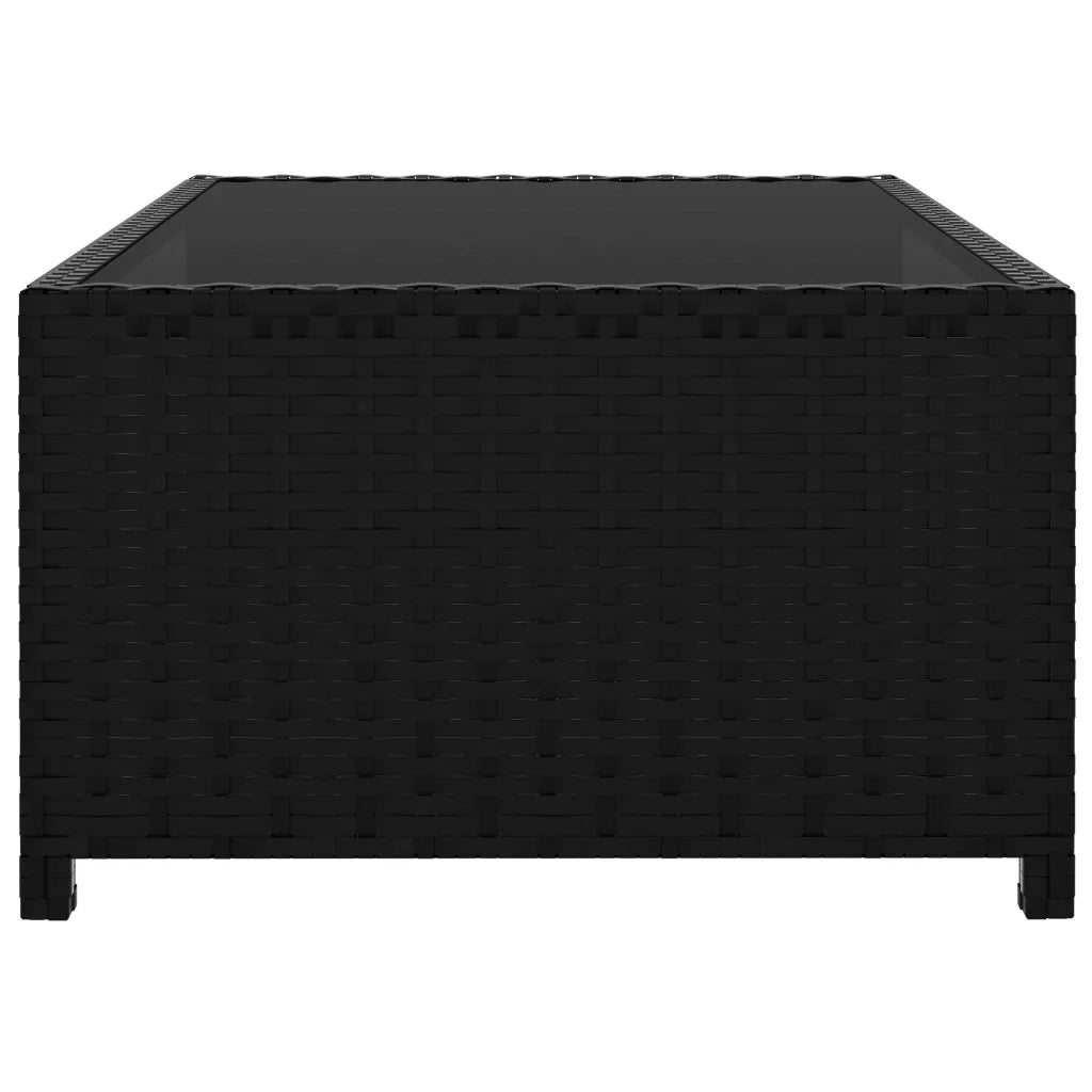 Sedie da Giardino Reclinabili 2 pz con Tavolo in Polyrattan 47402