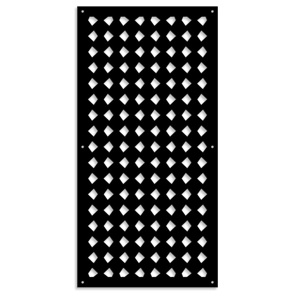 HALLOWEEN- Pannello in PVC traforato - Parasole Misura: 73x148 cm, Colore: nero