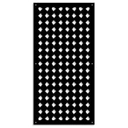 HALLOWEEN- Pannello in PVC traforato - Parasole Misura: 73x148 cm, Colore: nero