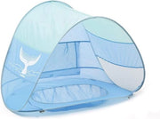 Bagno per bambini multifunzionale Piscina da campeggio Paracqua Anti-UV 50 tenda e rete Protegge dal vento, sole e sabbia Piscina e tenda da spiaggia Adatto da 10 mesi in poi