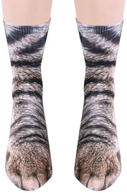 Sokketto per gatti 3D - Multicolore - Unico modello - Materiale resistente - Tessuto morbido - Aspetto divertente