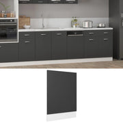 Pannello Lavastoviglie “Lyon” Grigio 45x3x67 cm