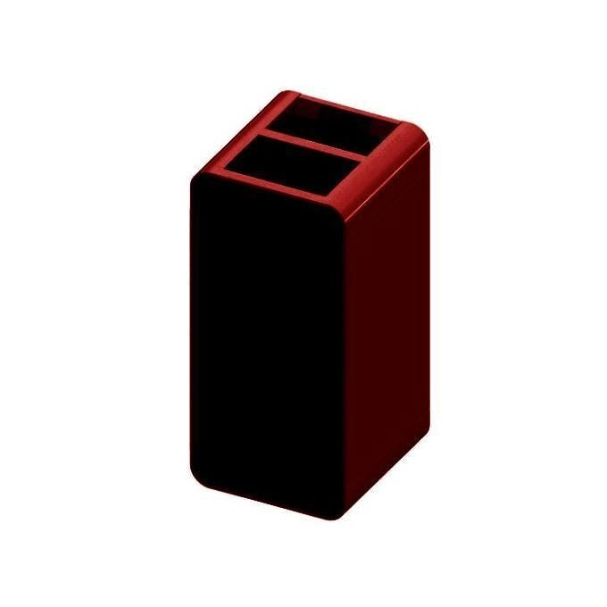 COLA LA11F30Y AMBRA LUX Stufa a pellet ventilata con telecomando e pulizia automatica colore Bordeaux