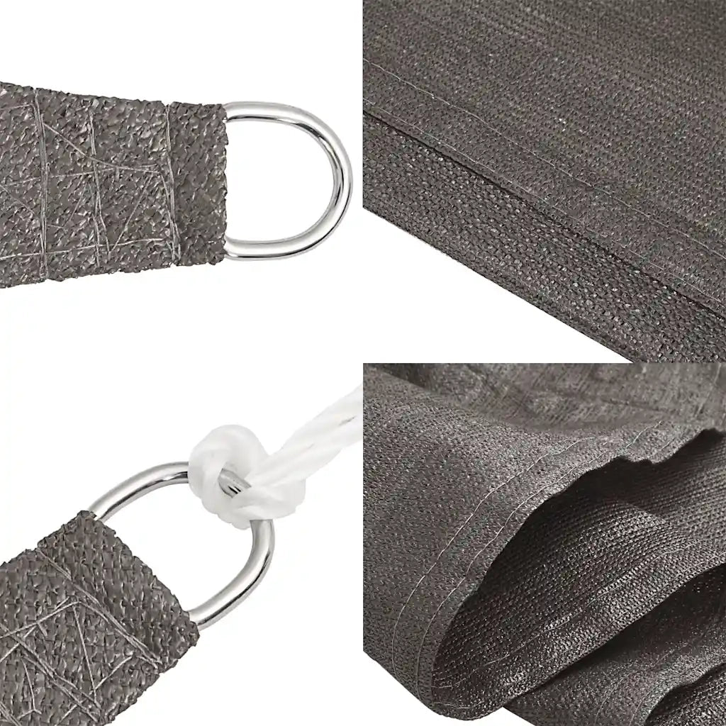 Vela Parasole 160 g/mÂ² Antracite 2x3 m in HDPE
