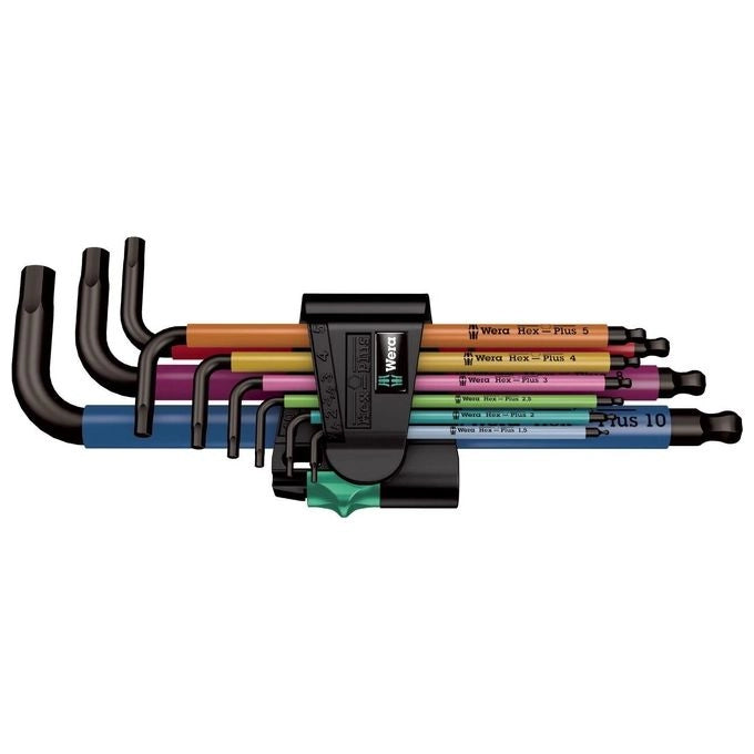 Wera 05022210001 chiave esagonale Set di chiavi esagonali a L Metrico 9 pz