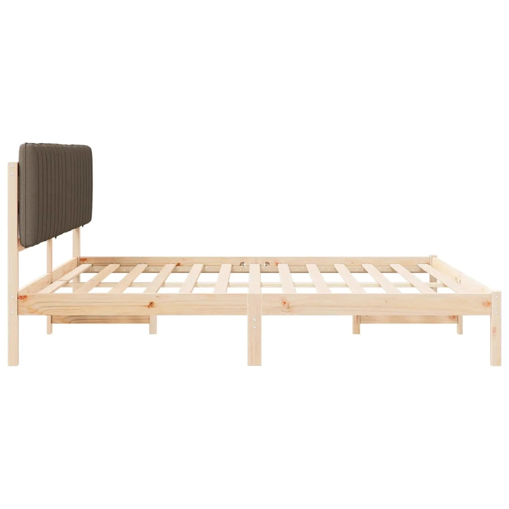 Letto con Testiera Rivestita Talpa 200 x 200 cm 3405575