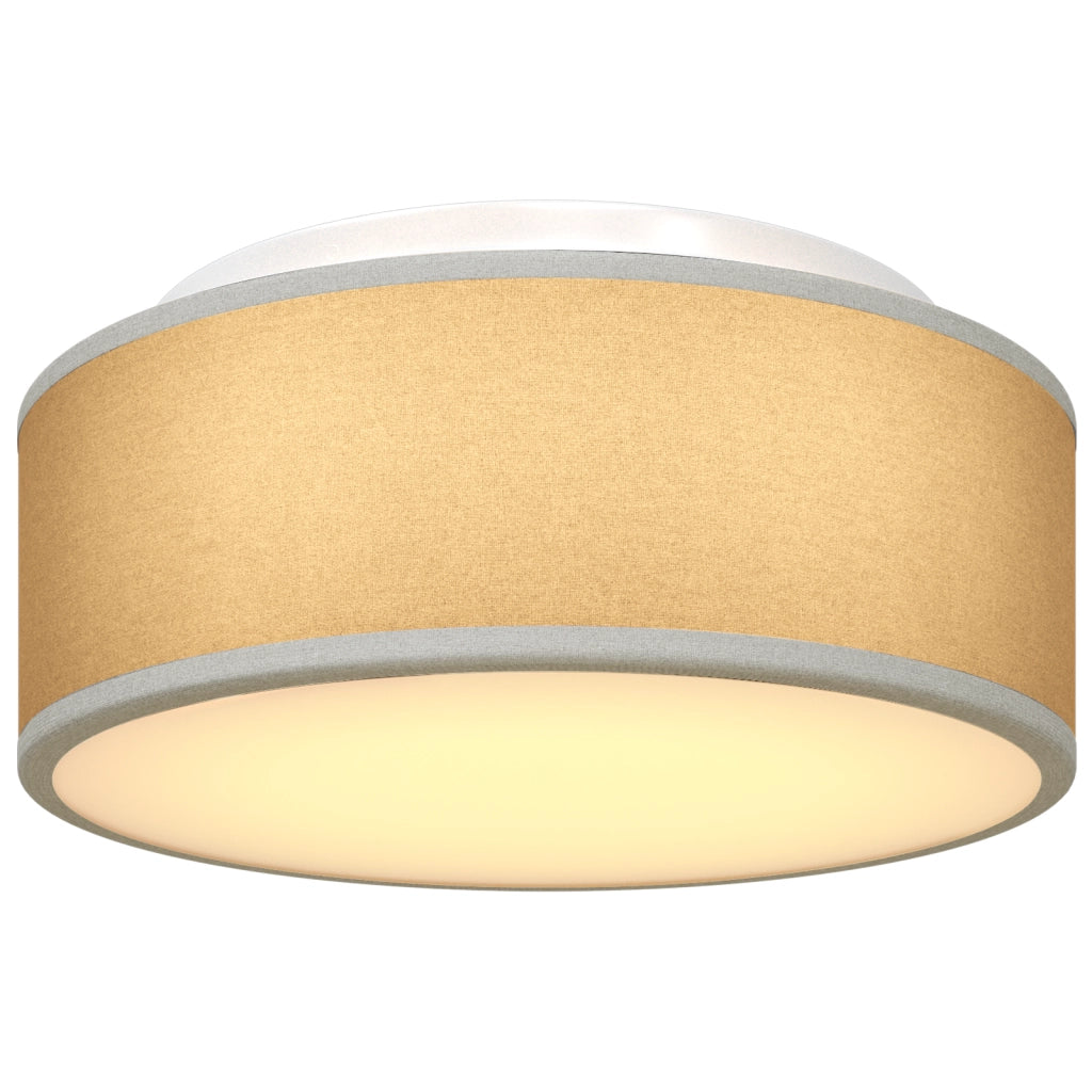 Lampade da soffitto Incasso Grigio Ã˜ 30 cm Tessuto E27