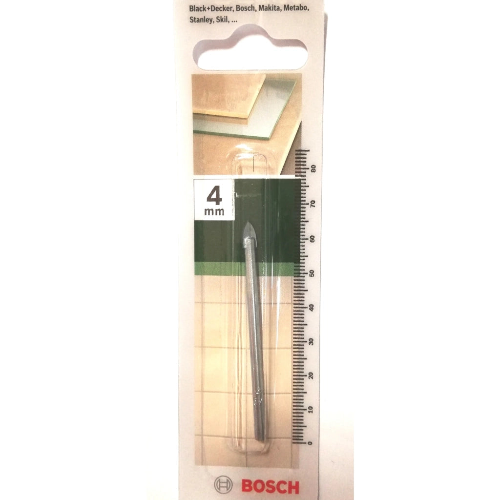 Bosch PUNTA PER VETRO E PIASTRELLE 4X64 PZ 1