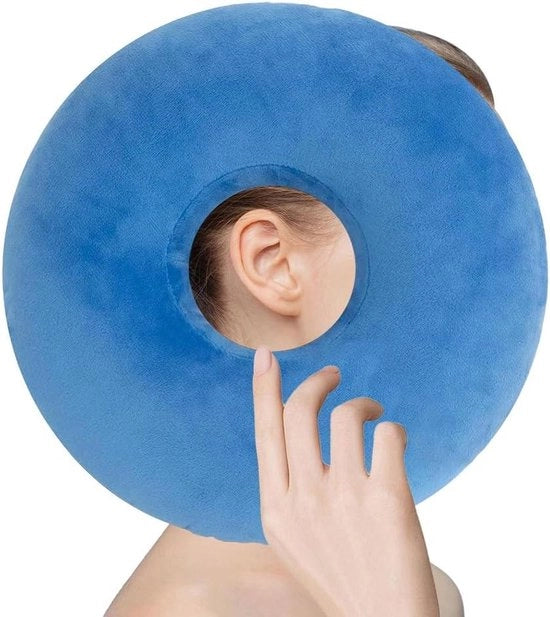 Orecchini con cerniera per piercing e sollievo dal dolore - Protezione del sonno (piumino corto)