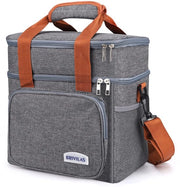 Tas a Isolamento Termico, 12L, Picnic, Portatile, Opvolutile, Impermeabile, per Uomo Donna, Scuola Lavoro Esterno