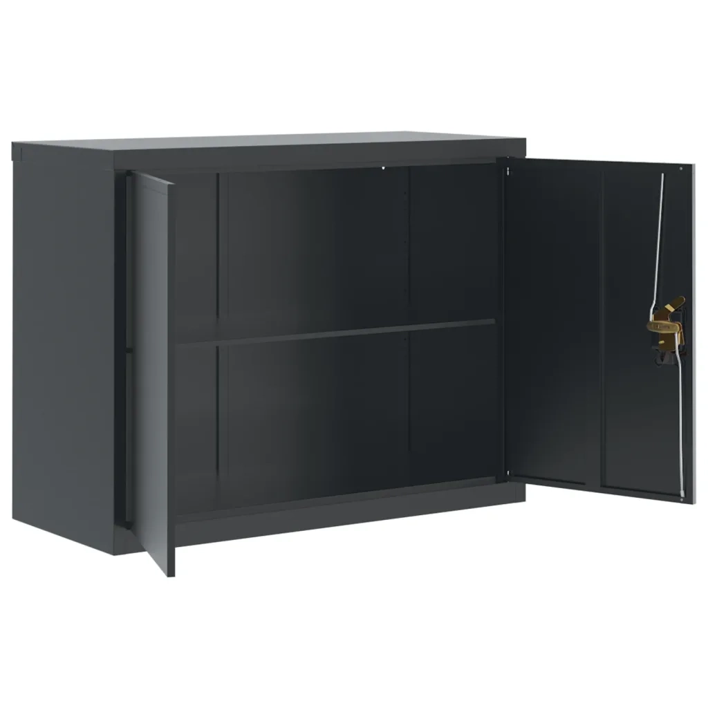 Armadio Classificatore Antracite 90x40x110 cm in Acciaio 3188328