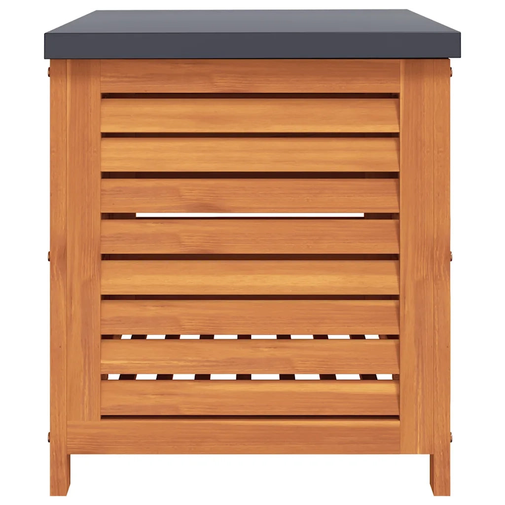 Contenitore da Giardino 60x50x55 cm Legno Massello di Eucalipto CFW7535800