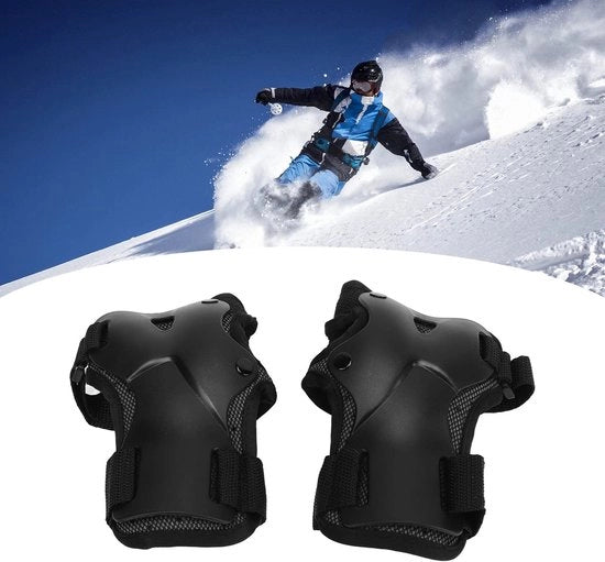 Protezione per Gamba - Verstilabile - Assorbente Shock - Flessibile - Protezione Sportiva per Gamba - Protezione durante lo Skate/Snowboard - Spallaccio Rigido in Plastica - Protezione per Gamba