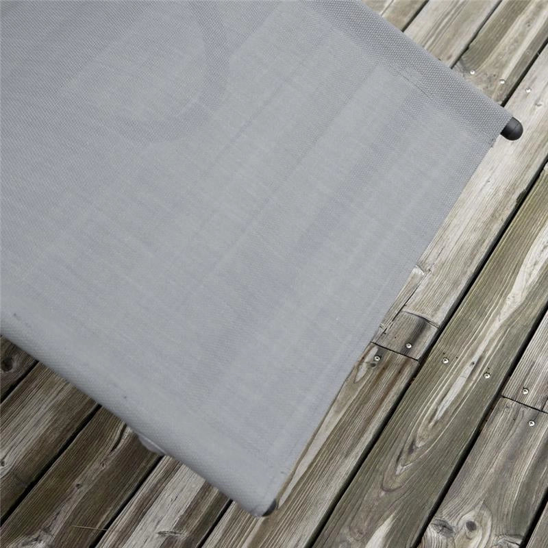 SDRAIO A DONDOLO ZERO GRAVITY ERGONOMICA IN METALLO E TEXTELINE 63 X160 X 88 CM