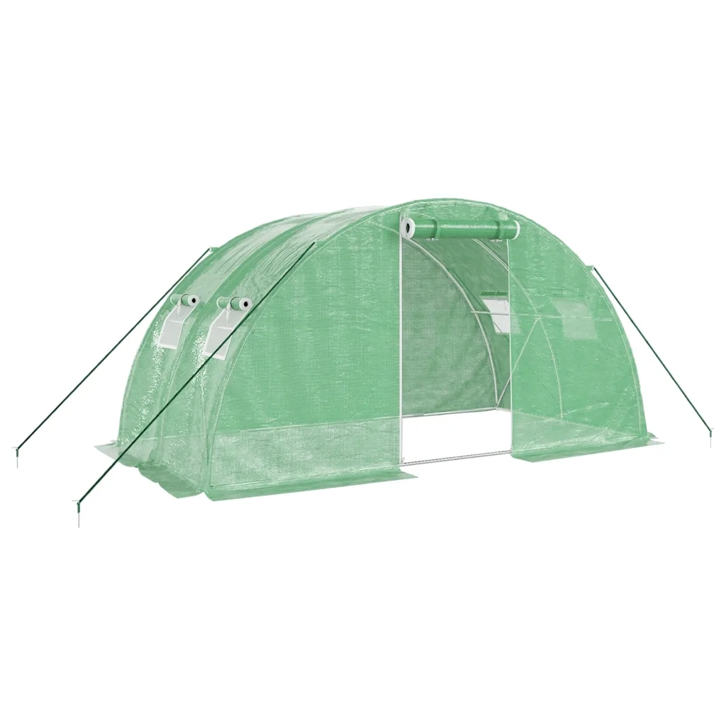 Serra con Telaio in Acciaio Verde 8 mÂ² 4x2x2 mcod mxl 127416