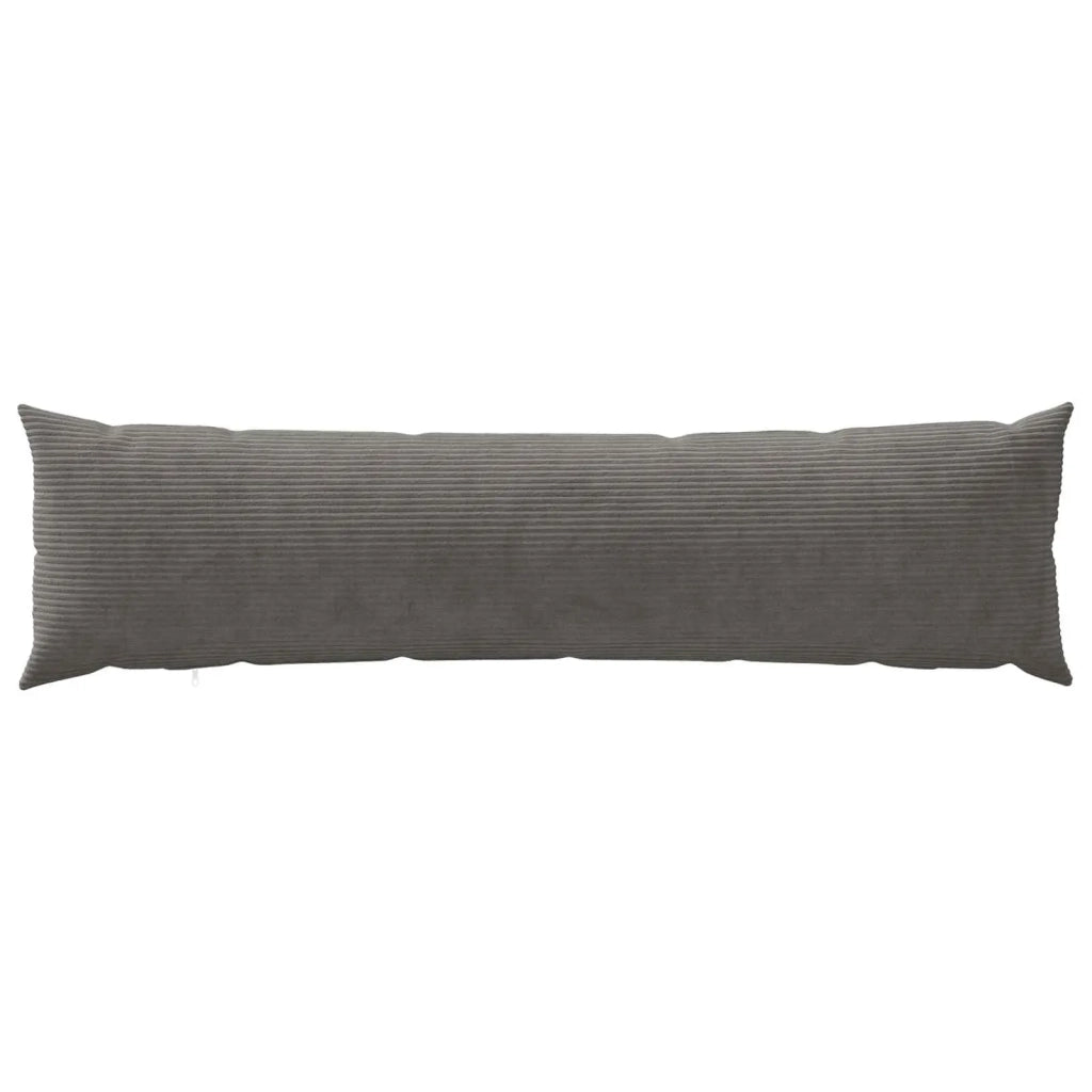 Federa 2 pcs HEERLEN Grigio Scuro 40 x 145 cm corduroy 908886