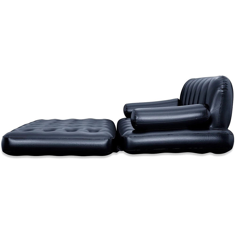 Trade Shop - Divano Gonfiabile Multifunzionale 5in1 Multimax 188 X 152 X 64cm Con Pompa 75056 -