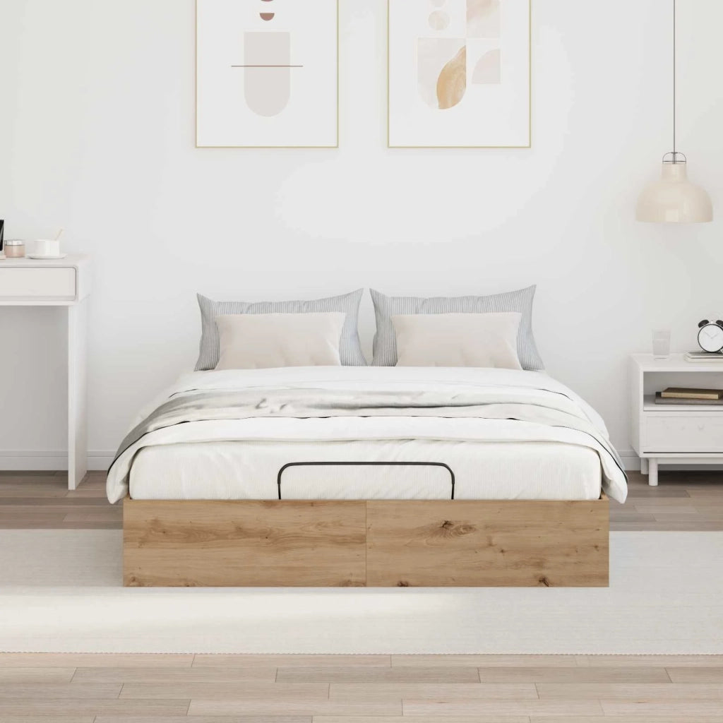 Letto ottomano Rovere Artigianale 150 x 200 cm 3409228