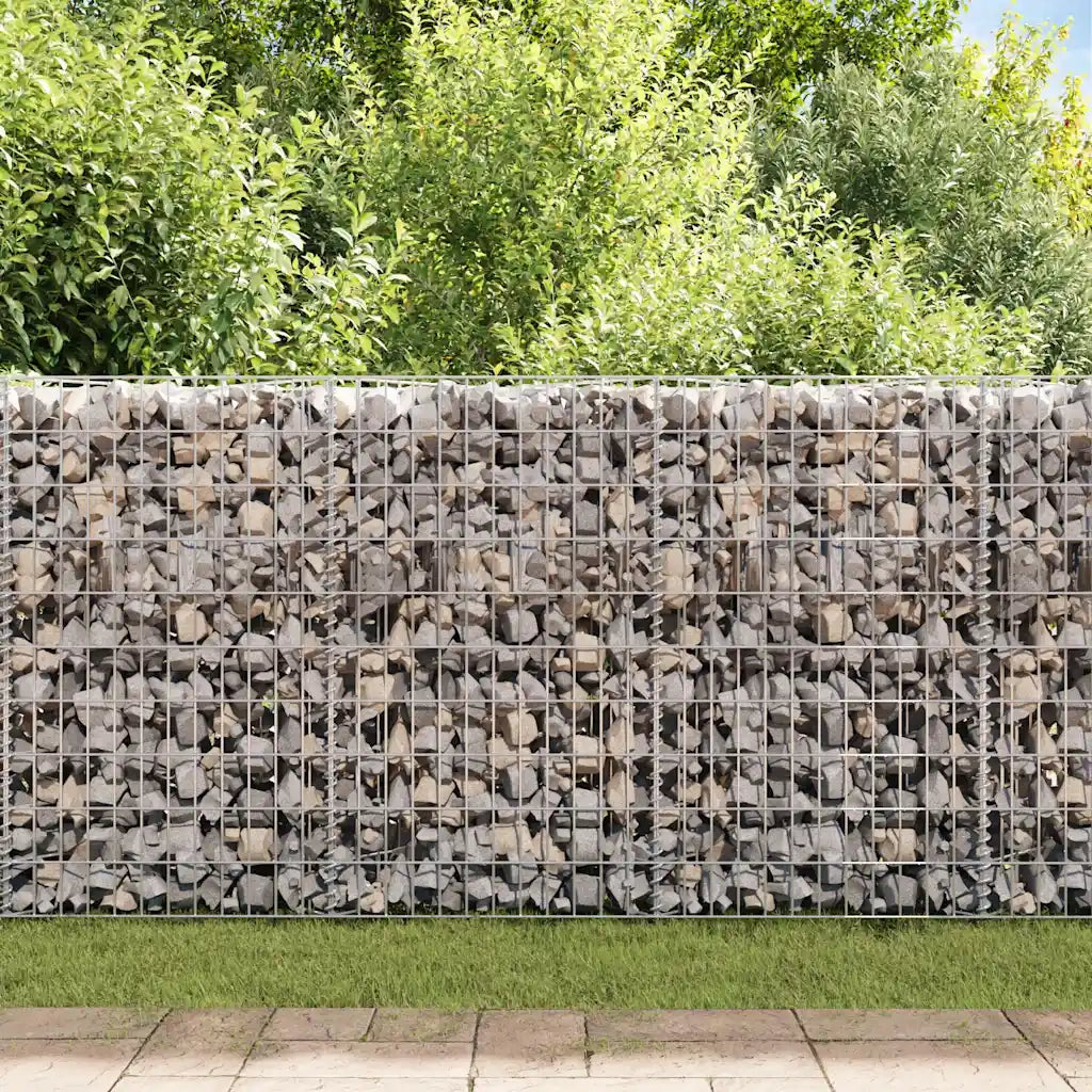 Gabbione in Acciaio Zincato 450x30x100 cm