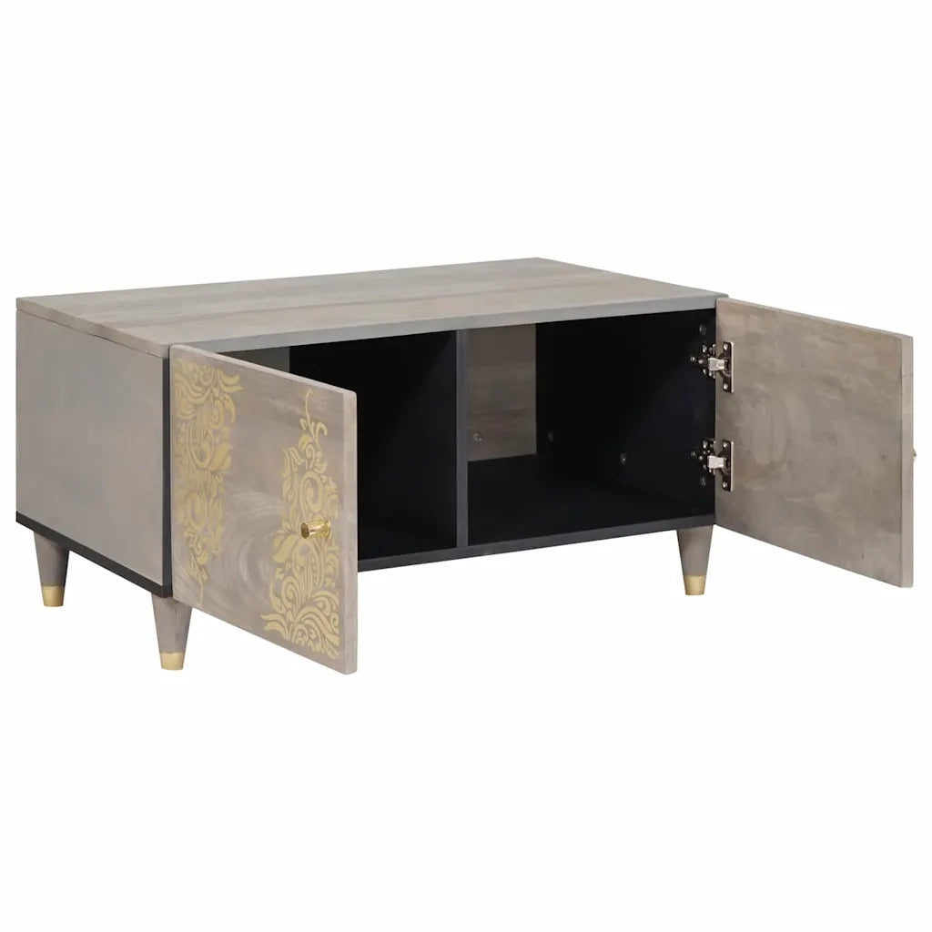 vidaXL Tavolino da salotto Grigio 80 x 50 x 40 cm