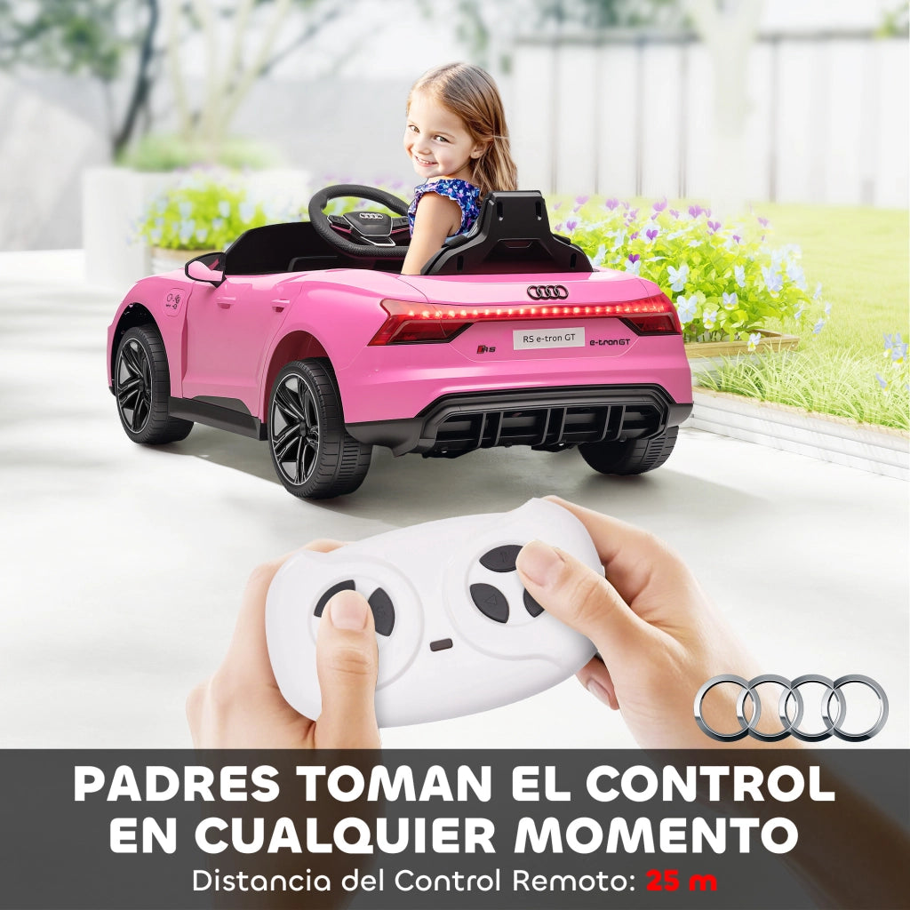 Auto Elettrica per Bambini Audi RS e-tron GT ¨C Minimal ¨C 103x58x41 cm Rosa
