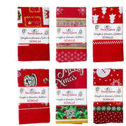 Trade Shop - Tovaglia Natalizia Tessuto Panama Resistente Tema Natale Varie Fantasie 12 Posti -
