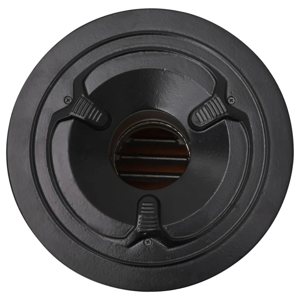 Stufa a legna da campeggio argentata 51,5 x 35 x 30,5 cm in acciaio inox 02_0005965