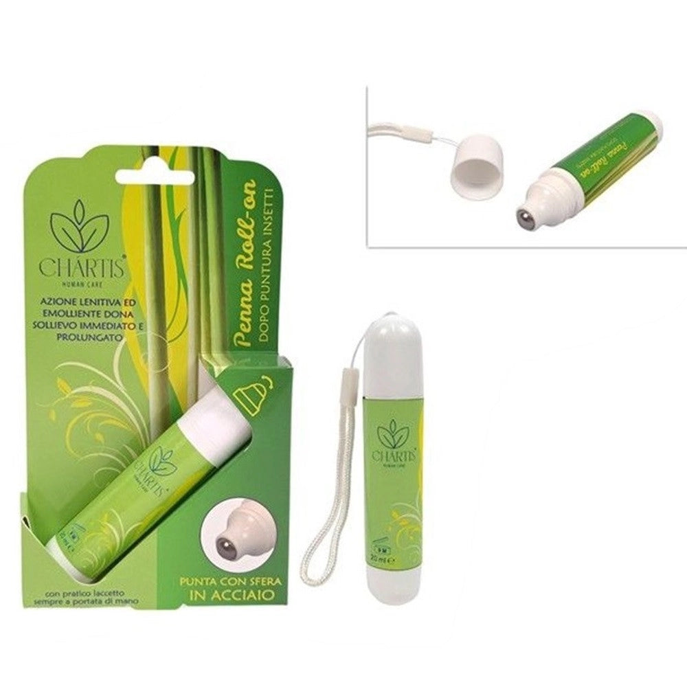 Trade Shop - Set 12pz Penna Roll-on Dopopuntura Da 20ml Azione Lenitiva Emolliente Con Laccetto 671603a -