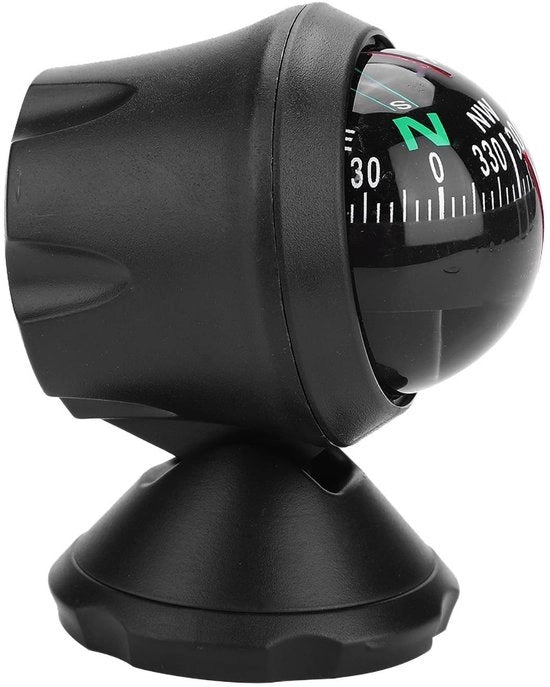 Compasso Multifunzionale - Funzione di Visione Notturna - Sostenibile - Stabilità - Adatto per Veicoli da Navigazione - Materiale: ABS - Navigazione