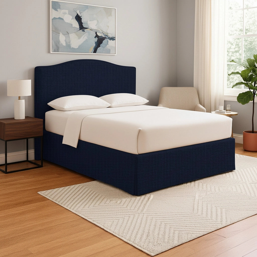 Batley, Letto Singolo Sfoderabile Made in Italy, Viola Scuro
