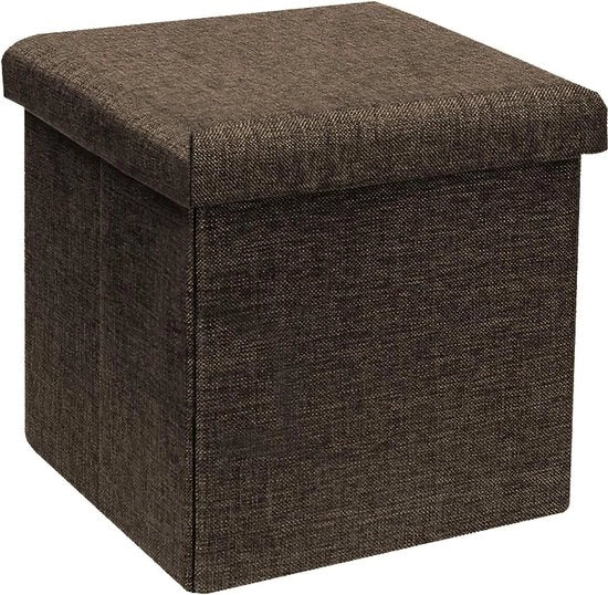 Scaffale opberga con coperchio Scaffale per camera da letto Scaffale per giocattoli 30x30x30 cm Colore miele