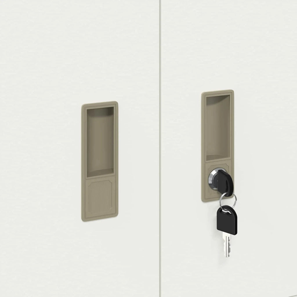 Armadio Bianco 60 x 40 x 40 cm Acciaio 891717