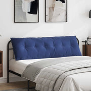 Cuscino per Schiena Blu Polizia 160 x 50 cm Tessuto in Cords 42014901