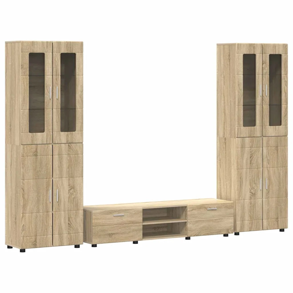 Set mobile TV FLORIN 3 pcs Rovere Sonoma Legno multistrato 3397996