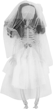 Decorazione per Halloween Skeletta di una Sposa per Ambiente Spettrale