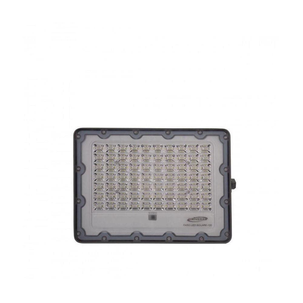 Trade Shop - Faro Led Solare 60w Crepuscolare Pannello Energia Solare Telecomando Ip65 Sl-60w -