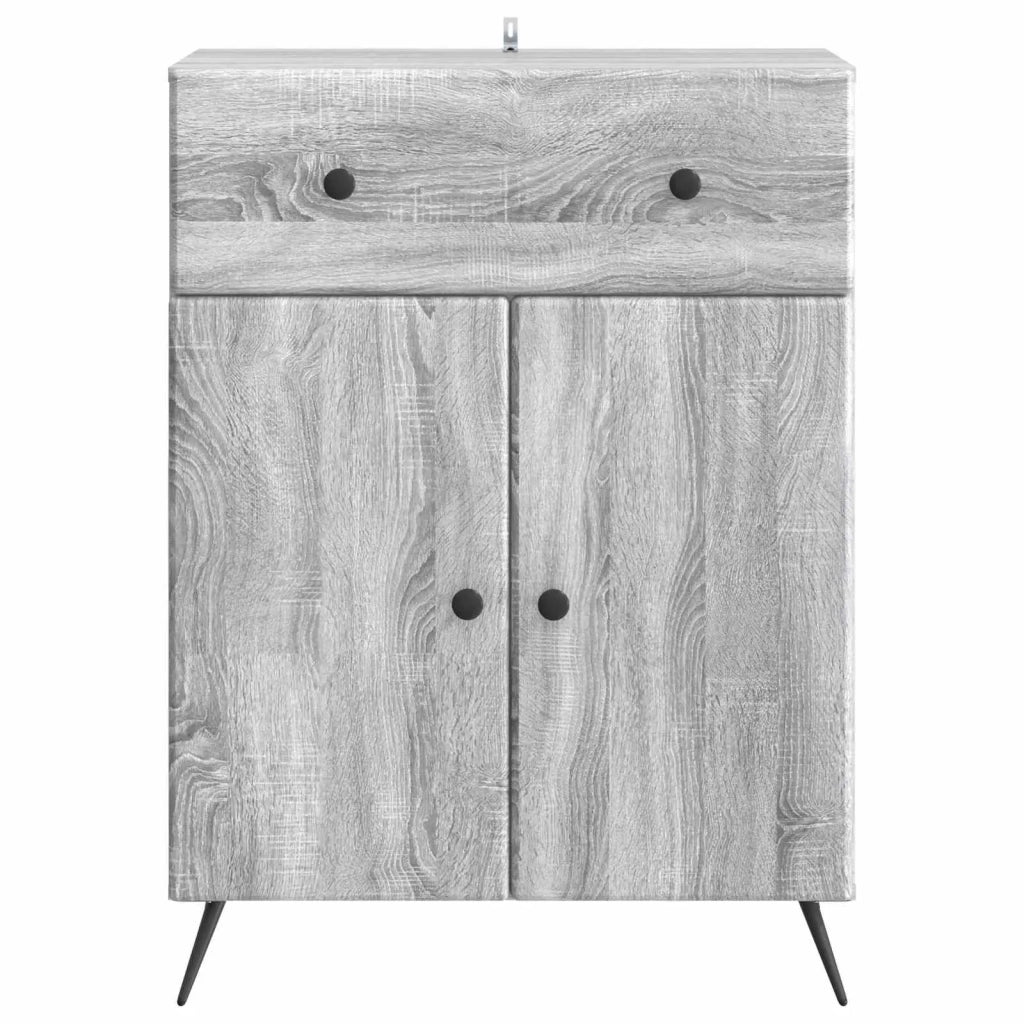 Credenza Grigio Sonoma 66 x 34,5 x 90 cm Legno ingegnerizzato
