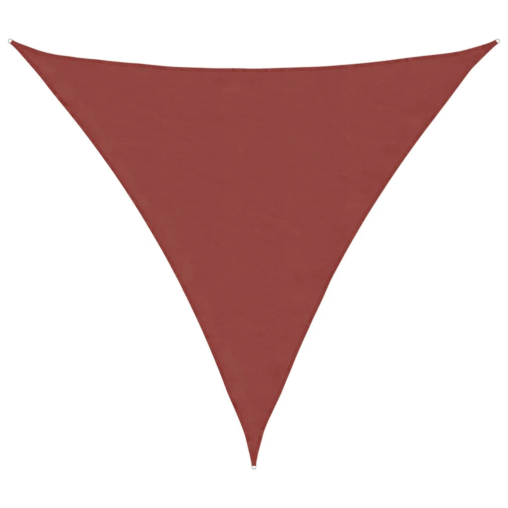 Vela Parasole | Telo Ombra | Vela da ombra Terracotta 2x2x2 m 100% Poliestere Oxford