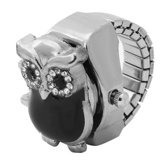 Orologio da polso con uccello - Casual - Unisex - Leggero - Diametro 24 mm - Adatto per polso di 4,8-6 cm