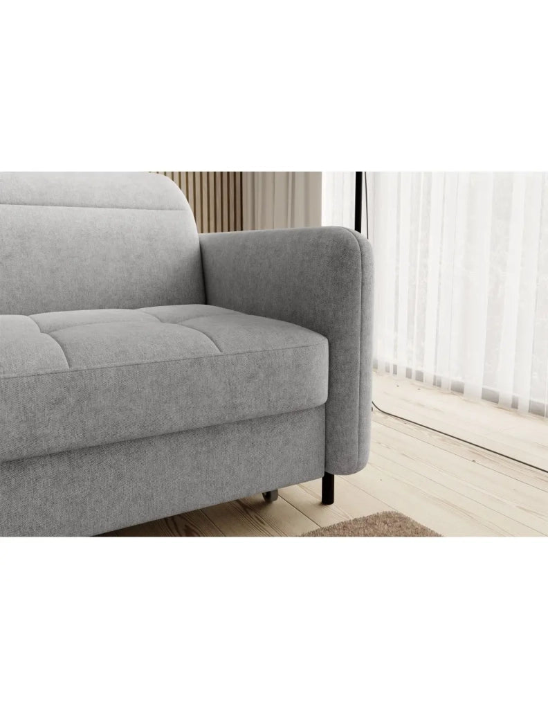 Divano ad angolo collezione GOUMSI colore Grigio chiaro