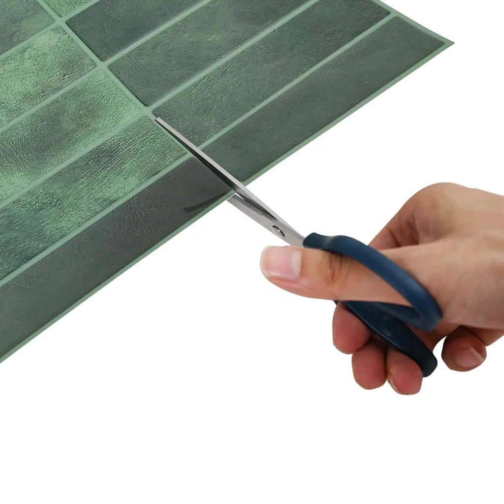 Piastrella Rettangolare 20 pz Verde Scuro 29 x 23 x 0,08 cm CFW1776446