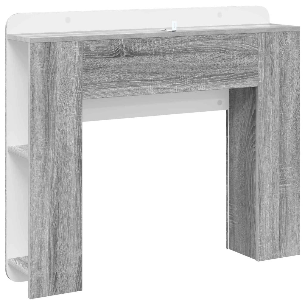 Testiera | Testata del letto Grigio Sonoma Legno ingegnerizzato