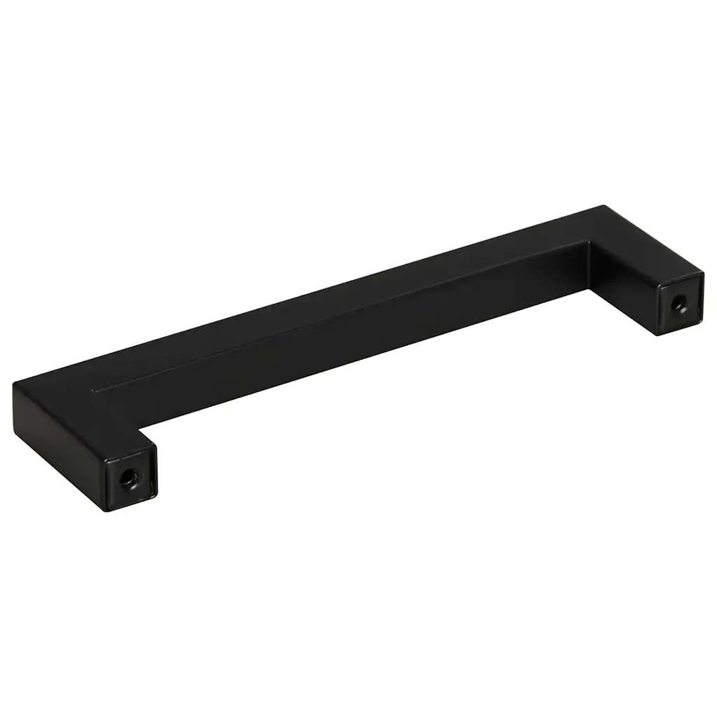 Maniglie per Mobili 10pz Nere 128mm in Acciaio Inox