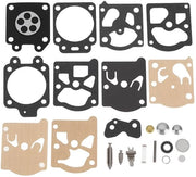 Kit di riparazione carburatore completo - Compatibile con TB21EC/TB22EC/TB32EC/TB42BC/TB80EC - Materiali duraturi - Installazione semplice - Migliora le prestazioni del motore - Kit carburatore