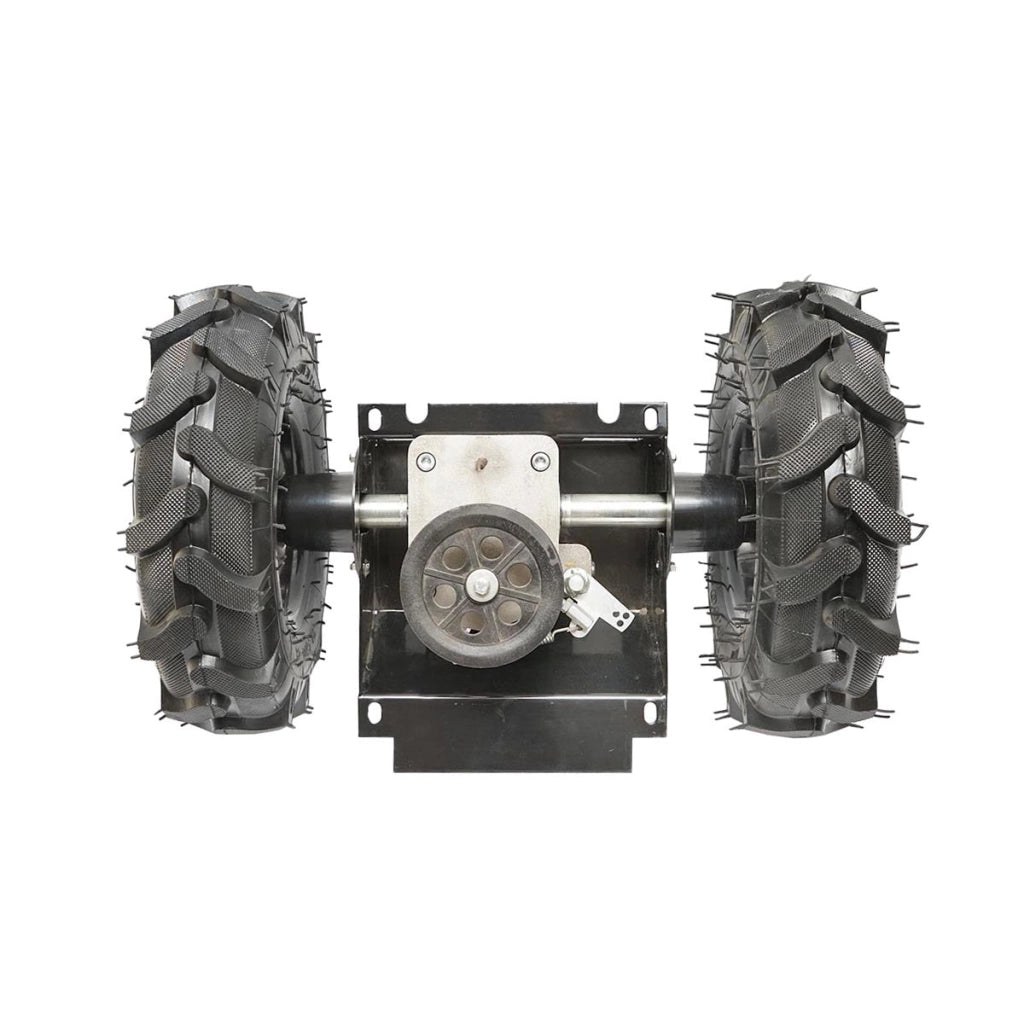 Parte anteriore assemblata con ruote per falciatrice rotativa DISBP79 Breckner Germany